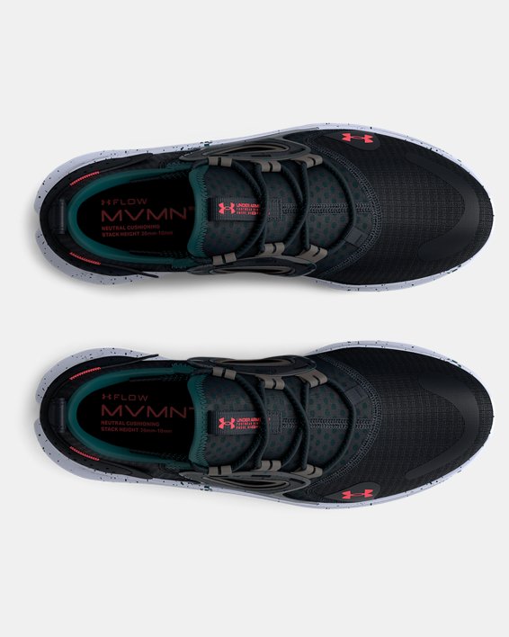 Men's UA Flow Velociti MVMNT Running Shoes, Black, pdpMainDesktop image number 2